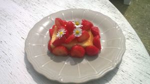 gateau fraise