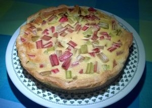 tarte rhubarbe
